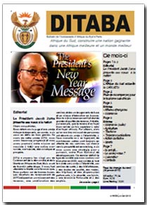 Ditaba n° 90 - le bulletin mensuel d'information de l'Ambassade d'Afrique du Sud