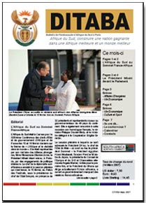 Ditaba n° 33 - le bulletin mensuel d'information de l'Ambassade d'Afrique du Sud