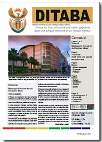 Ditaba n° 40 - le bulletin mensuel d'information de l'Ambassade d'Afrique du Sud