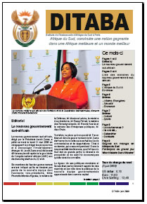 Ditaba n° 55 - le bulletin mensuel d'information de l'Ambassade d'Afrique du Sud