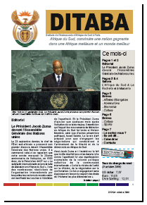 Ditaba n° 58 - le bulletin mensuel d'information de l'Ambassade d'Afrique du Sud