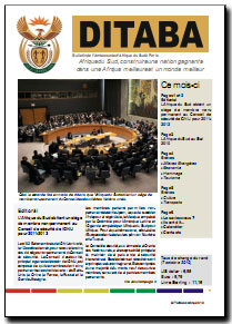 Ditaba n° 69 - le bulletin mensuel d'information de l'Ambassade d'Afrique du Sud