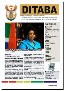 Ditaba n° 72 - le bulletin mensuel d'information de l'Ambassade d'Afrique du Sud